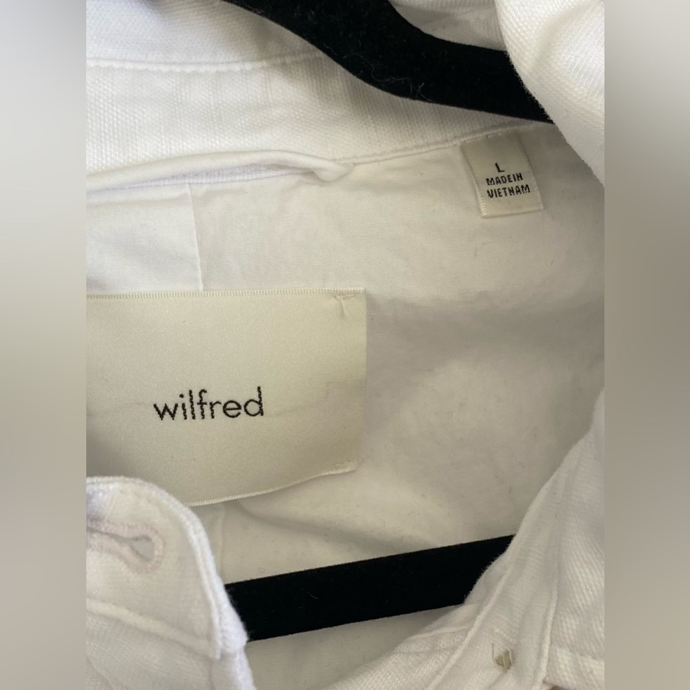Aritzia Wilfred Little  Cropped Linen Jacket - Picture 5 of 10